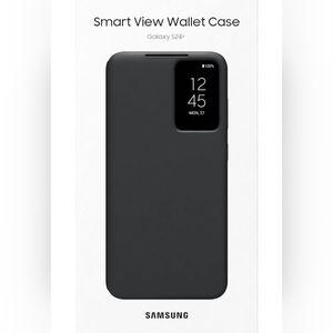 Samsung Galaxy S24+ Smart View Wallet Case Black